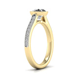 Ivana Jewels Rings Bezel & Cluster Setting Diamond Ring