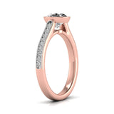 Ivana Jewels Rings Bezel & Cluster Setting Diamond Ring