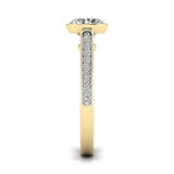 Ivana Jewels Rings Bezel & Cluster Setting Diamond Ring