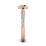 Ivana Jewels Rings Bezel & Cluster Setting Diamond Ring