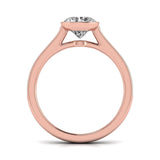Ivana Jewels Rings Bezel & Cluster Setting Diamond Ring