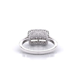 Ivana Jewels Rings Brisa Square Halo Ring