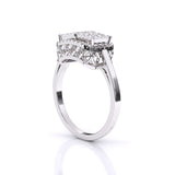 Ivana Jewels Rings Brisa Square Halo Ring