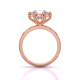 Ivana Jewels Rings Casual 3.35 Carat Solitaire Ring