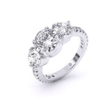 Ivana Jewels Rings Centre Solitaire Diamond Engagement Ring