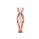 Ivana Jewels Rings Centre Solitaire Round Diamond Ring