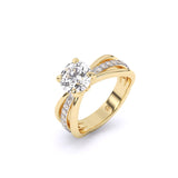 Ivana Jewels Rings Centre Solitaire Round Diamond Ring