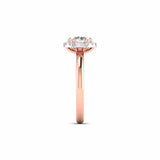 Ivana Jewels Rings Charming Halo Diamond Ring for Women’s Glamour