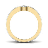Ivana Jewels Rings Classic Charm Duo-Tone Ring