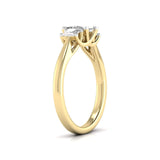 Ivana Jewels Rings Classic Crescent Diamond Ring