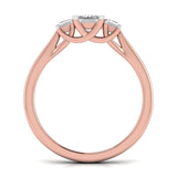 Ivana Jewels Rings Classic Crescent Diamond Ring