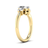 Ivana Jewels Rings Classic Square Romance Solitaire Ring