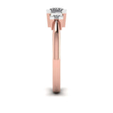 Ivana Jewels Rings Classic Square Romance Solitaire Ring