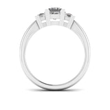 Ivana Jewels Rings Classic Square Romance Solitaire Ring