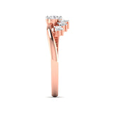 Ivana Jewels Rings Delicate Diamond Rose Gold Ring