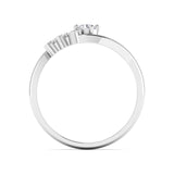 Ivana Jewels Rings Delicate Diamond Rose Gold Ring