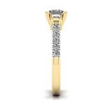 Ivana Jewels Rings Delicate French Setting Diamond Ring