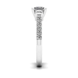 Ivana Jewels Rings Delicate French Setting Diamond Ring