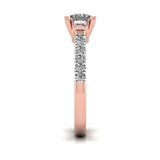 Ivana Jewels Rings Delicate French Setting Diamond Ring