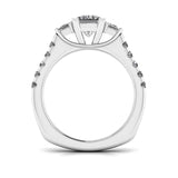 Ivana Jewels Rings Delicate French Setting Diamond Ring