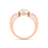 Ivana Jewels Rings Delicate Marquise Diamond Engagement Ring