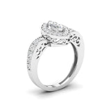 Ivana Jewels Rings Delicate Marquise Diamond Engagement Ring