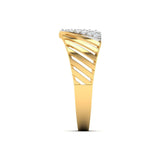 Ivana Jewels Rings Diamond V Ring Rose Gold