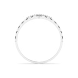 Ivana Jewels Rings Diamond V Ring Rose Gold