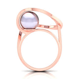 Ivana Jewels Rings Double Halo Pearl Ring