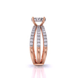 Ivana Jewels Rings Elegant Cocktail Stack Ring