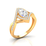 Ivana Jewels Rings Elegant Marquise Diamond Ring