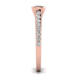 Ivana Jewels Rings Embroider With Solitaire Diamond Ring