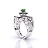 Ivana Jewels Rings Emerald Aura Ring