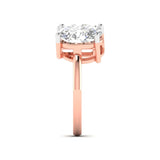 Ivana Jewels Rings Emerald & Oval Engagement Ring