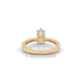 Ivana Jewels Rings Eminent Pear-Shaped Solitaire Ring