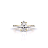 Ivana Jewels Rings Eminent Pear-Shaped Solitaire Ring