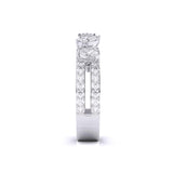 Ivana Jewels Rings Fancy & Round Shape Diamonds Ladies Cocktail Ring