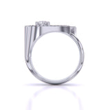 Ivana Jewels Rings Fashion Solitaire Diamond Ring
