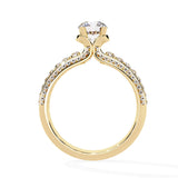 Ivana Jewels Rings Fine Diamond Ring with a Round Brilliant Cut Diamond