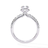 Ivana Jewels Rings Fine Diamond Ring with a Round Brilliant Cut Diamond