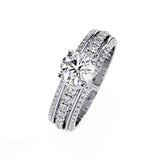 Ivana Jewels Rings Fine Diamond Ring with a Round Brilliant Cut Diamond