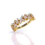 Ivana Jewels Rings Floral Bloom Ring