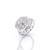 Ivana Jewels Rings Gleaming Flower Ring