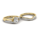 Ivana Jewels Rings Glitter Solitaire Set Ring