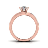 Ivana Jewels Rings Glitter Solitaire Set Ring