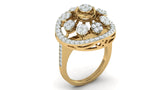 Ivana Jewels Rings Golden Orbit Ring