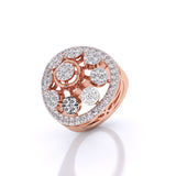Ivana Jewels Rings Golden Orbit Ring