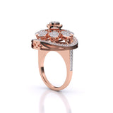 Ivana Jewels Rings Golden Orbit Ring