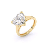Ivana Jewels Rings Heart Shape Solitaire Ring