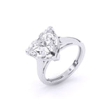 Ivana Jewels Rings Heart Shape Solitaire Ring